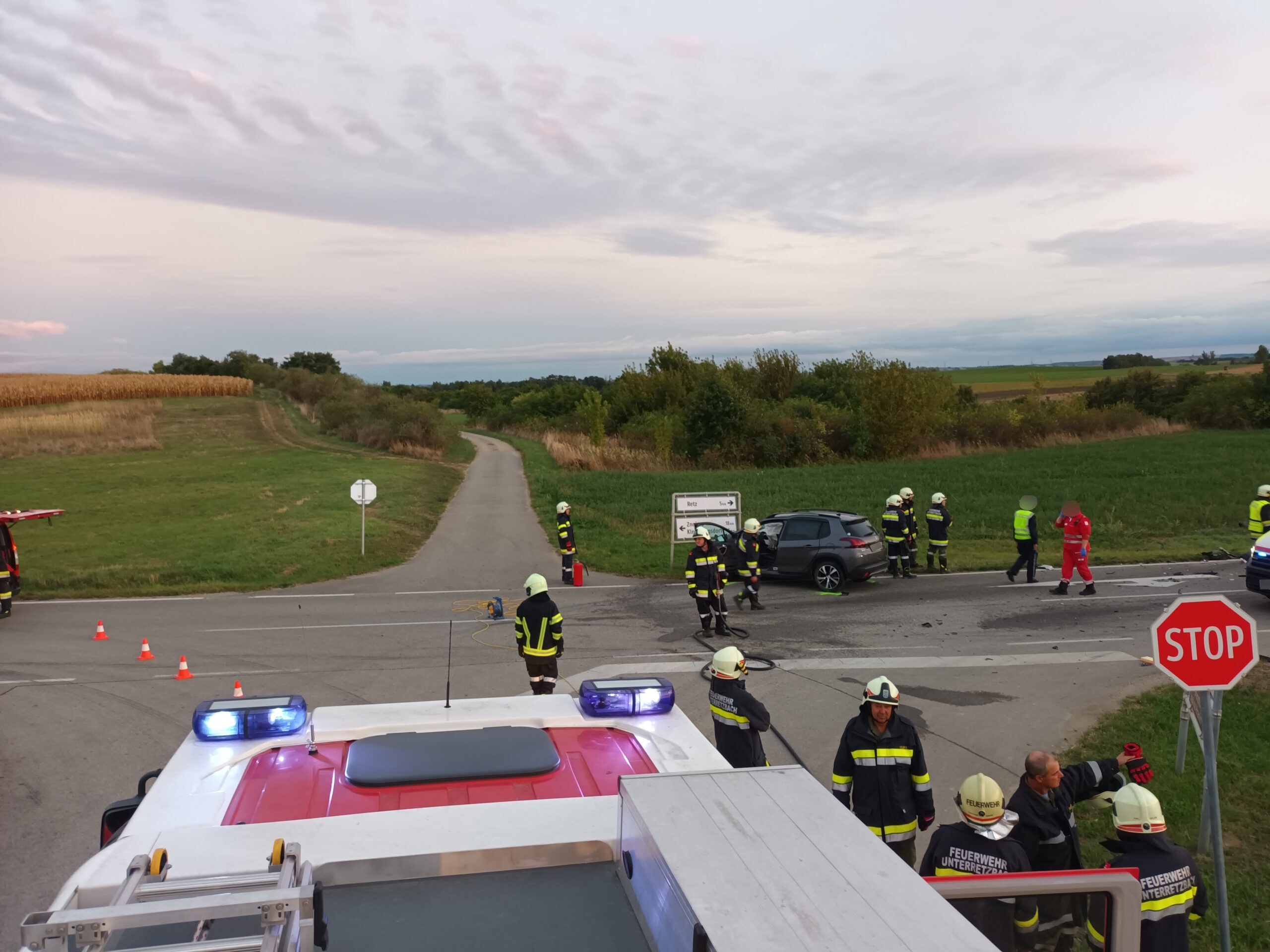 Verkehrsunfall mit Menschenrettung – 23.09.2023