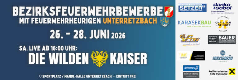 Bezirksfeuerwehrleistungsbewerbe und Bezirksfeuerwehrjugendleistungsbewerbe 2026